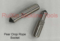 2.5インチのナシの低下ロープ ソケットのワイヤーラインSlicklineは西洋ナシ形に用具を使う